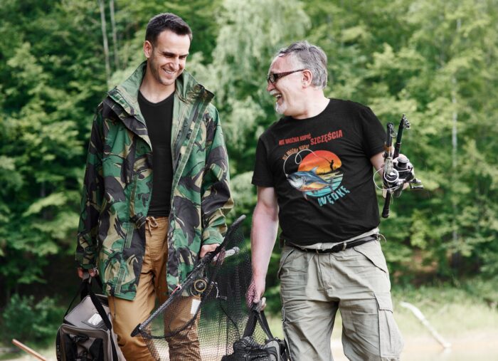 DLA WĘDKARZA- koszulka z nadrukiem - obrazek 3
