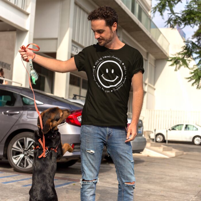 WEŹ SIĘ K#RWA UŚMIECHNIJ- koszulka z nadrukiem - obrazek 4