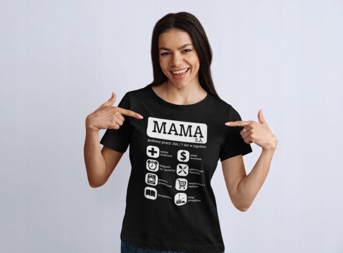 MAMA- koszulka z nadrukiem - obrazek 3