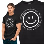 WEŹ SIĘ K#RWA UŚMIECHNIJ- koszulka z nadrukiem - obrazek 2