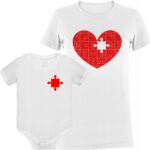 ZESTAW KOSZULKA BODY DLA MAMY DZIEŃ MATKI DLA KOBIETY DLA NIEJ ŻONY