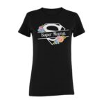 SUPER MAMA- koszulka z nadrukiem