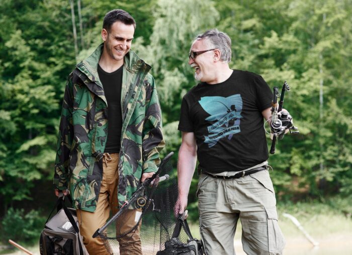 STWORZONY DO WĘDKOWANIA- koszulka z nadrukiem - obrazek 4