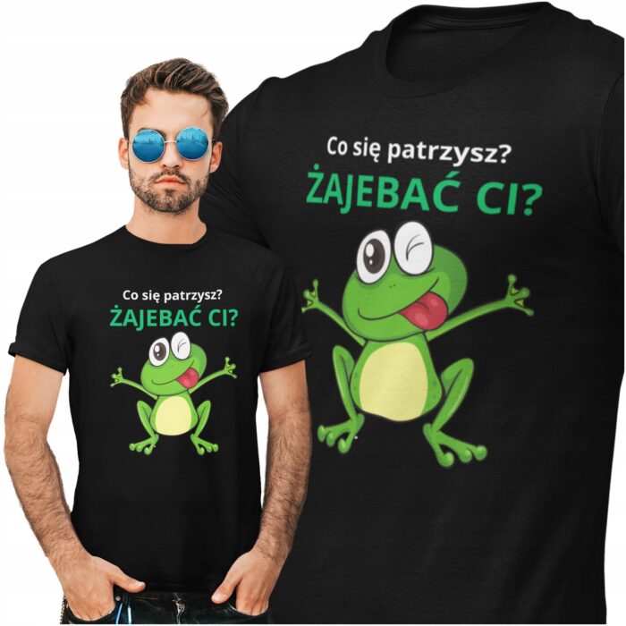 ŻAJEBAĆ CI?- koszulka z nadrukiem - obrazek 2