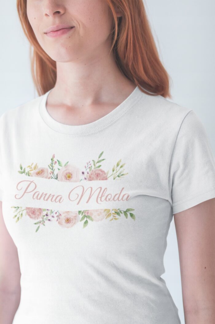 PANNA MŁODA- koszulka z nadrukiem - obrazek 4