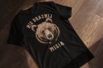 Nie drażnij misia- koszulka z nadrukiem - obrazek 4