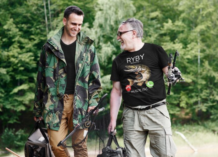 Koszulka T-shirt PREZENT DLA WĘDKARZA - obrazek 3