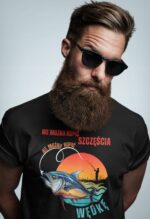 DLA WĘDKARZA- koszulka z nadrukiem - obrazek 4
