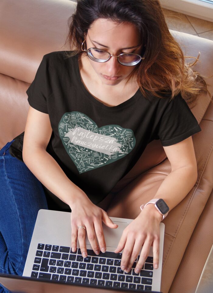 Najlepsza Nauczycielka- koszulka z nadrukiem - obrazek 6