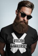 WIECZÓR KAWALERSKI- koszulka z nadrukiem - obrazek 4