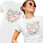 NAJLEPSZA CÓRKA NA ŚWIECIE- koszulka z nadrukiem - obrazek 2