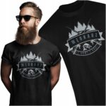 WĘDKARZ Z KRWI I OŚCI- koszulka z nadrukiem - obrazek 2