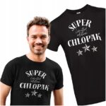 SUPER CHŁOPAK- koszulka z nadrukiem - obrazek 2