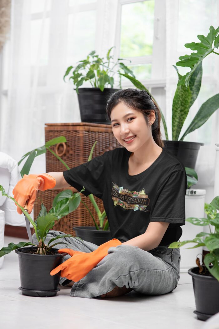 CZASAMI PRZESADZAM- koszulka z nadrukiem - obrazek 3