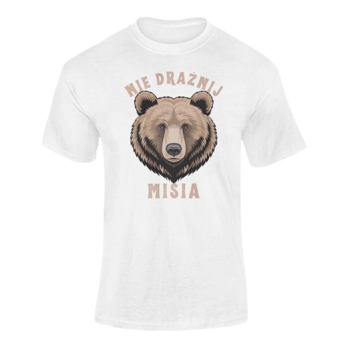 Nie drażnij misia- koszulka z nadrukiem - obrazek 8
