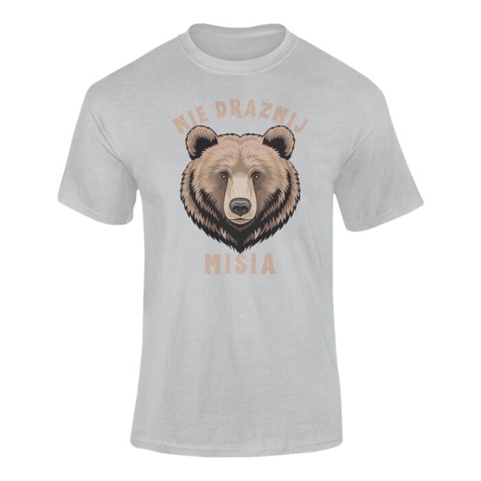 Nie drażnij misia- koszulka z nadrukiem - obrazek 6