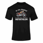 Koszulka T-shirt dla MOTOCYKLISTY- koszulka z nadrukiem