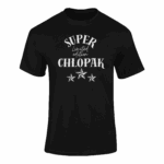 SUPER CHŁOPAK- koszulka z nadrukiem