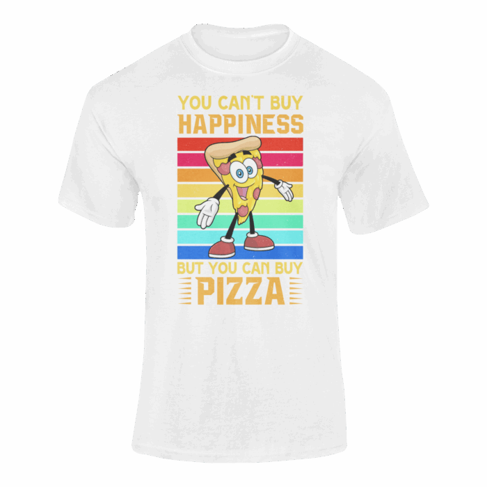 HAPPINESS PIZZA- koszulka z nadrukiem - obrazek 6