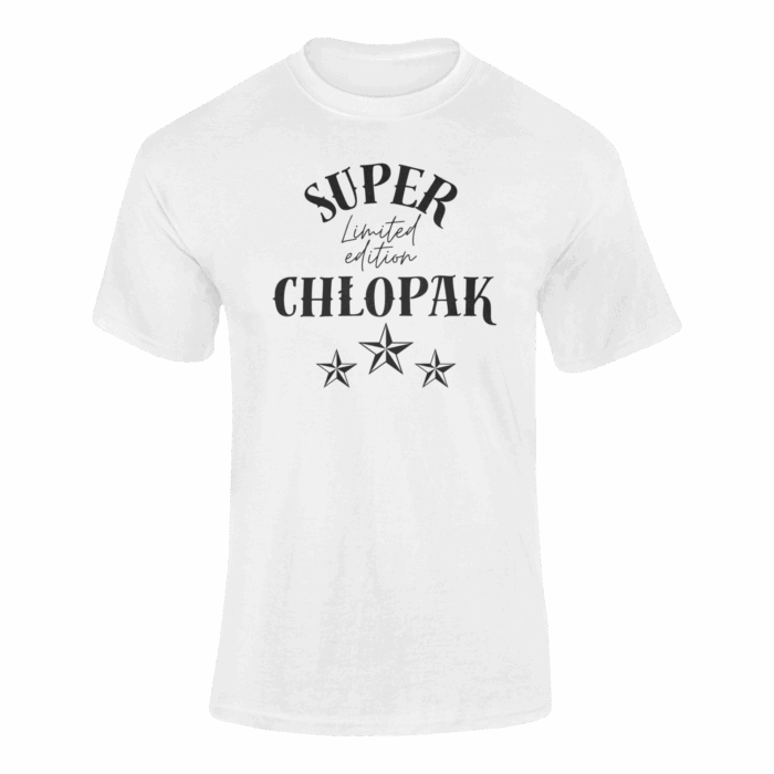SUPER CHŁOPAK- koszulka z nadrukiem - obrazek 9