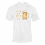 TODAY IS A BEER DAY- koszulka z nadrukiem - obrazek 5