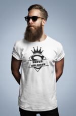 SUPER CHŁOPAK- koszulka z nadrukiem - obrazek 3