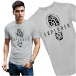 EXPLORER- koszulka z nadrukiem - obrazek 2