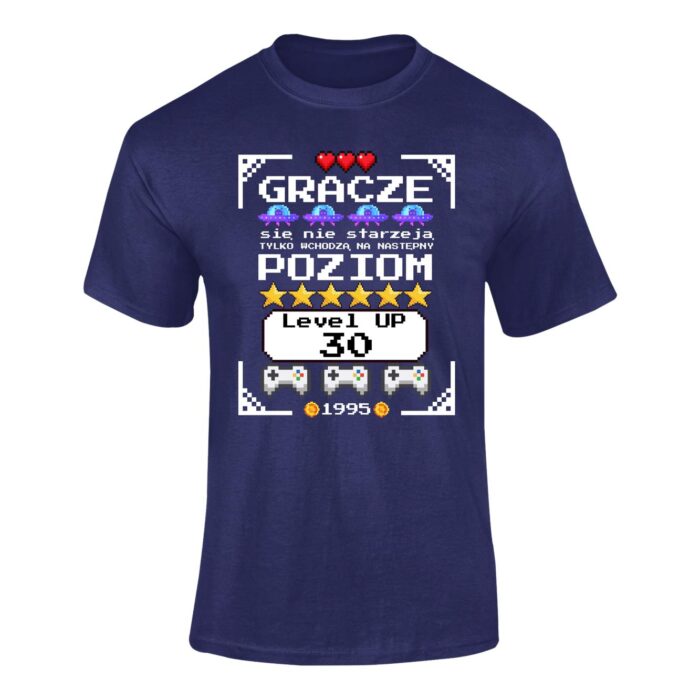 KOLOEJNY POZIOM +dowolny wiek- koszulka z nadrukiem - obrazek 4