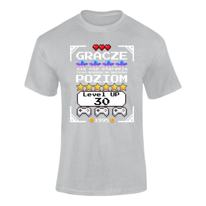 KOLOEJNY POZIOM +dowolny wiek- koszulka z nadrukiem - obrazek 5