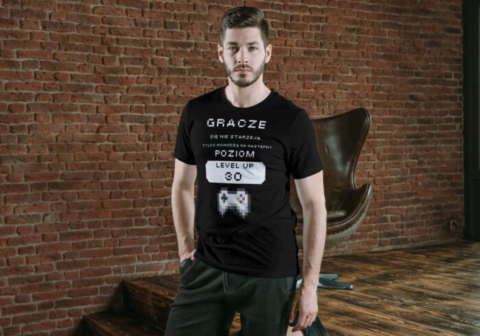 KOLOEJNY LEVEL +dowolny wiek- koszulka z nadrukiem - obrazek 3