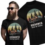 KIEROWCA ŻYJE W TRASIE- koszulka z nadrukiem - obrazek 2