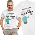 W TYM DOMU RZĄDZI DZIADEK zaraz po babci- koszulka z nadrukiem - obrazek 2