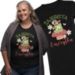 ŻAJEBISTA EMERYTKA- koszulka z nadrukiem - obrazek 2