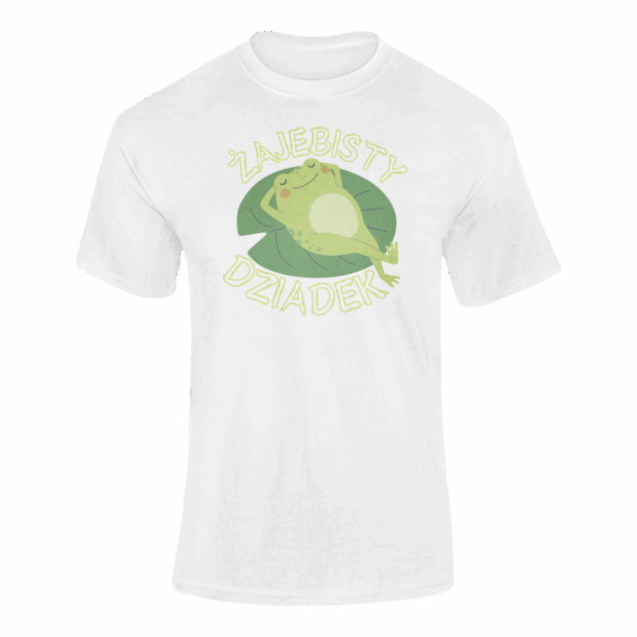 ŻAJEBISTY DZIADEK- koszulka z nadrukiem - obrazek 6