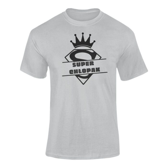 SUPER CHŁOPAK- koszulka z nadrukiem - obrazek 7