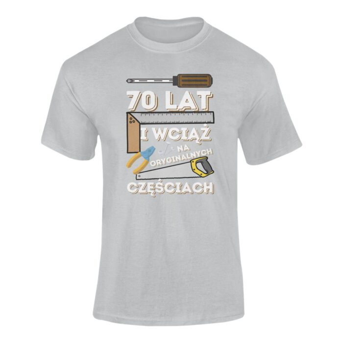 NA ORYGINALNYCH CZĘSCIACH +dowolny wiek- koszulka z nadrukiem - obrazek 6