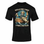 RATUJE RYBY- koszulka z nadrukiem