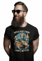 RATUJE RYBY- koszulka z nadrukiem - obrazek 2
