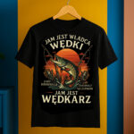 JAM JEST WĘDKARZ - koszulka z nadrukiem - obrazek 2
