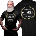 T-shirt koszulka DLA DZIADKA prezent DZIEŃ BABCI I DZIADKA bawełna 100% S
