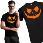 Koszulka męska t-shirt na HALLOWEEN horror smile dynia strój na imprezę