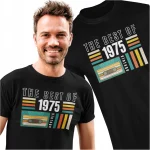T-Shirt koszulka na PIĘĆDZIESIĄTKĘ PIĘĆDZIESIĄT 20 30 40 50 60 LAT