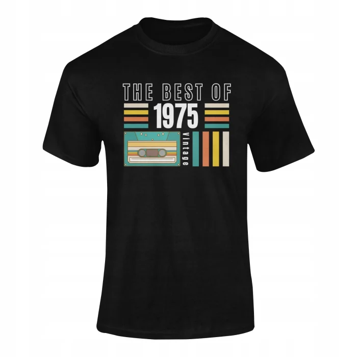 T-Shirt koszulka na PIĘĆDZIESIĄTKĘ PIĘĆDZIESIĄT 20 30 40 50 60 LAT - obrazek 4