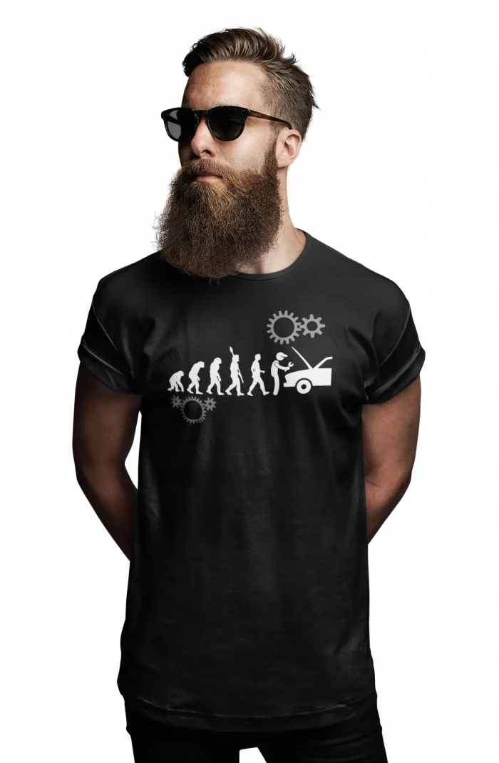 Koszulka T-shirt PREZENT DLA MECHANIKA dla niego chłopaka ojca męża S - obrazek 3