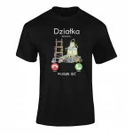 Koszulka T-shirt PREZENT DLA DZIAŁKOWCA OGRODNIKA dla niego ojca męża S - obrazek 2
