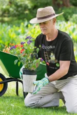 Koszulka T-shirt PREZENT DLA DZIAŁKOWCA OGRODNIKA dla niego ojca męża S - obrazek 3