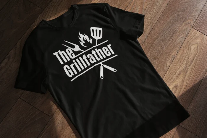 Koszulka T-shirt GRILLFATHER prezent dla męża majówka na GRILLA taty S - obrazek 4