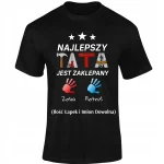 KOSZULKA MĘSKA t-shirt PREZENT DLA TATY na DZIEŃ OJCA - NAJLEPSZY TATA