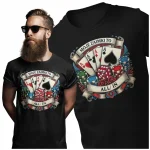 KOSZULKA MĘSKA POKER KASYNO MOJE ZAIMKI TO ALL IN PREZENT DLA POKERZYSTY S