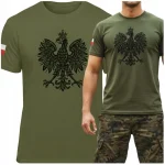KOSZULKA PATRIOTYCZNA MĘSKA GODŁO ORZEŁ POLSKA HUSARIA DZIEŃ NIEPODLEGŁOŚCI